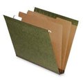 Esselte Pendaflex Corporation Esselte Pendaflex Corporation ESS59254 Hanging Folder- w- 2 Dividers- 6 Sections- Letter - Green ESS59254